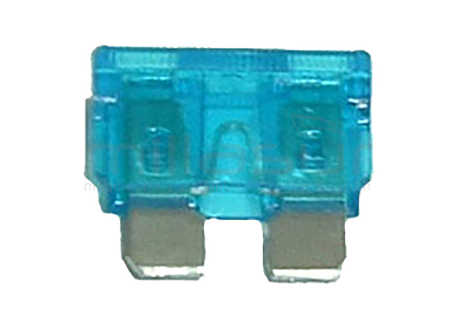 Fusible Bleu 15A 12V (tétons Hauts) - Compatible Volkswagen, Audi, Seat, Skoda - Occasion
